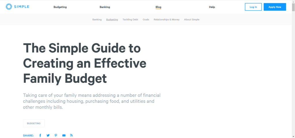 Simple Guide to Creating an Effective Family Budget